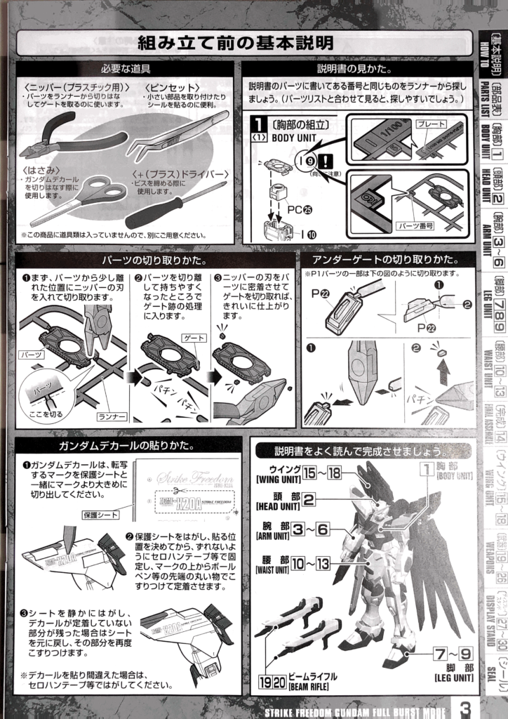 MGストライクフリーダムガンダム フルバーストモード